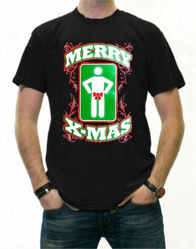 Offensiv Christmas T-shirts - Merry X-mas T-shirt