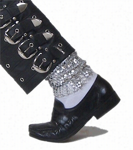 Official Michael Jackson Sequin Sparkle Socks