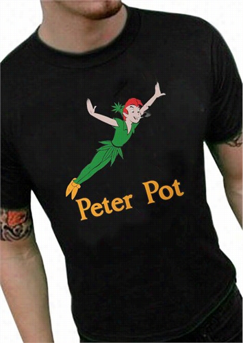 Peter Pot Funny Men's T-hsirt