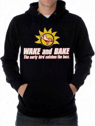 Pothead & Sto Ner Sweatshirts - Wake & Bake Hoodie