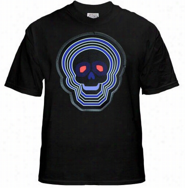 Raving Mega Future Skull Flashing T-shirt
