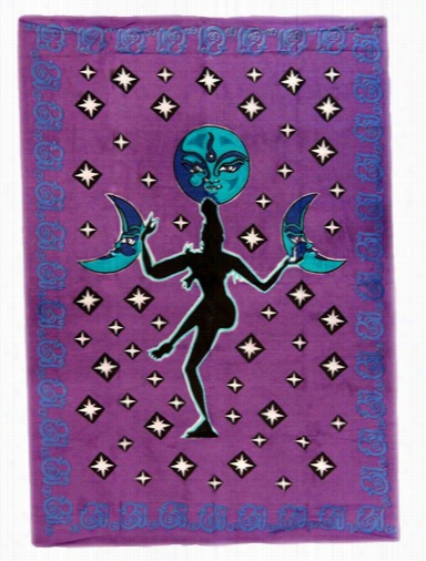 Shiva  Moon Dancer Tapestry