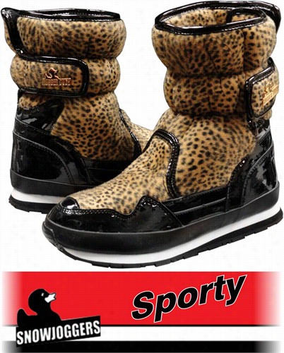 Snowjoggers - Originap Rubberduck Snowjoggers (sporty Cheetah Fur)