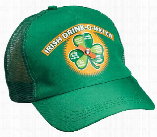 St. Pa Trick's Day Irish Drink-o-meter Snapback Hat