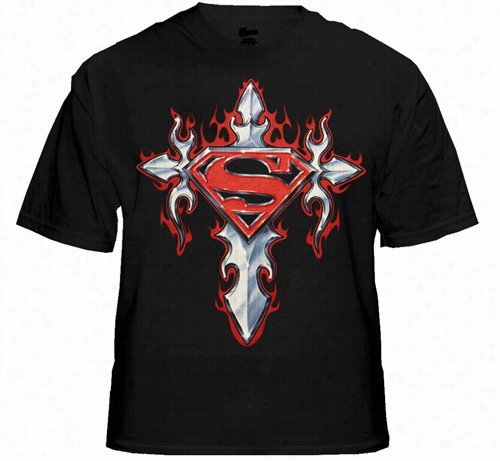 Superman Gothic Steel T-shirt