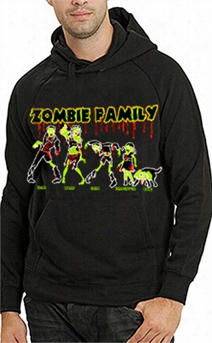 The Zombbie Faamily Adult Hoodie