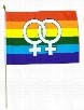 18&quot; x 12&quot; Mars Rainbow Pride Flag