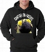 Can't See The Haters Funny Pug Adult Hoodie