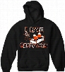 Halloween Shirts - I Love Candy Porn Adult Hoodie