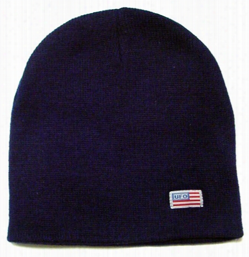 Ufo Logo Winter Beanie ((navy)