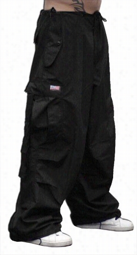 Unisex Basic Ufo Pants With  Thermal Lining (black)