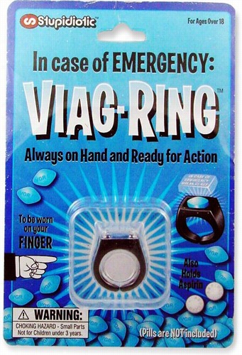 Viagra On He Go Novelty Ring
