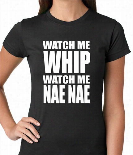 Watc Hme Whip Ladies T-shirt