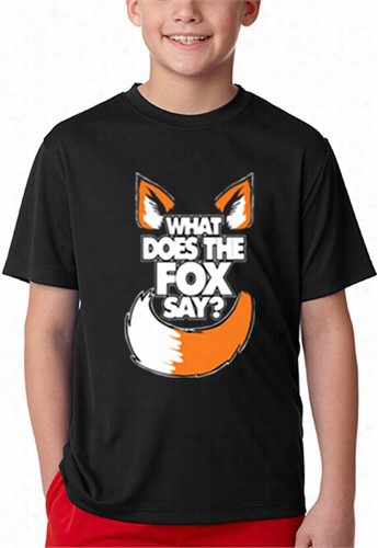 What Does The Fox Say? Ylvis Youtube Ivdeo Kid's T-shirt