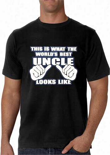 World's Most Good Uncle Men's T-shirt