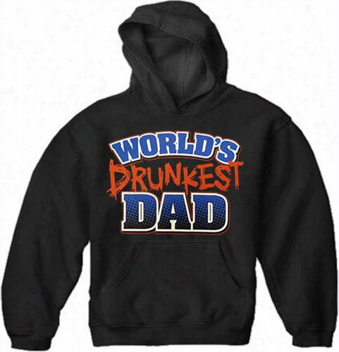 World's Drunkest Dad Men's Hooie