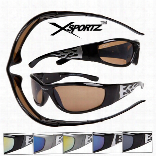 X-sportz &quot;blaze&quot; Men's Sunglasses