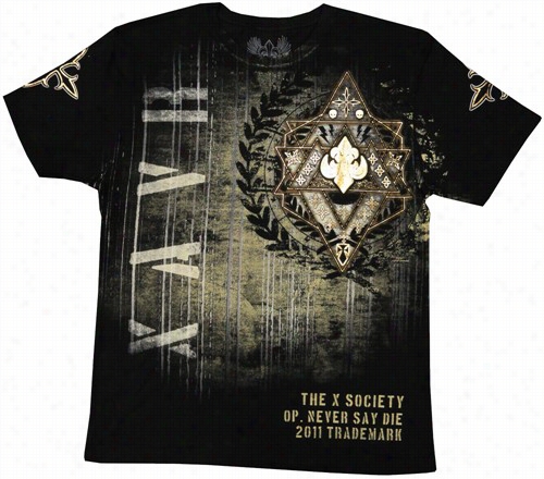 Xzavier &quot;x Society&quot; Men's T-shirt (black)