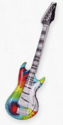42&quot; Inflatable Tie Dye Guitar