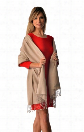 Cashmereand  Silk Pashmina Wrap