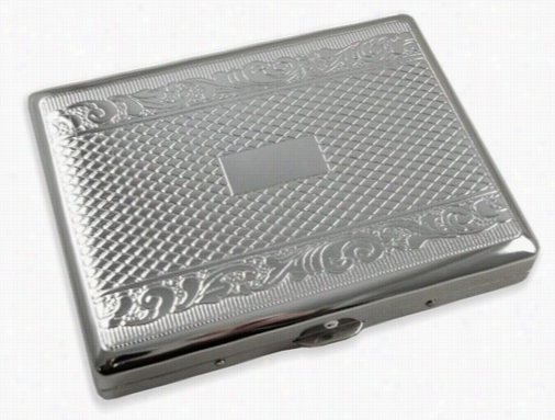 Embossed Diamond Ciigarette Case  (for Regular Size & 100's)