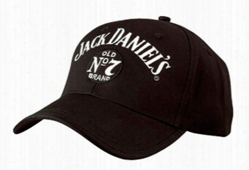 Embroidered Oficial Jack Daniel's No 7 Velcro Hat