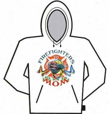 Firefig Ht Ers Mom Hoodie