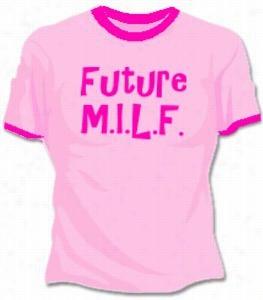 Futur M.i.l.f . Girls T-shirt (pik)