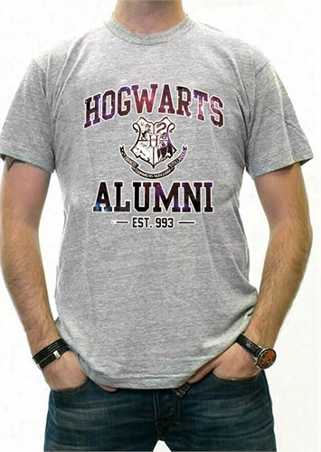 Hogw Arts Alumni Galaxy Men's T-shirt