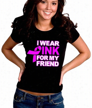 I Wear Pink For My... Girl's  T-shirt