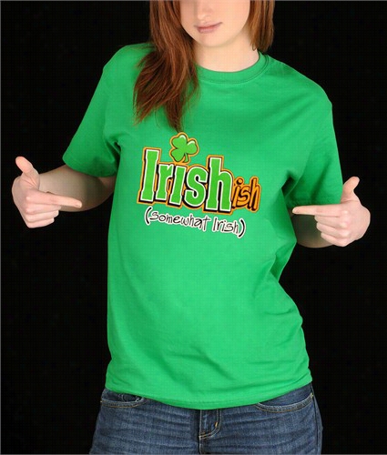 Irish-ish Funny Girl's T-shirt