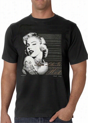 Marilyn Monroe Some Like It Ardent Men's T-hsirt