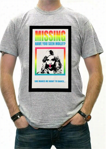 Missing - Have You Seen Molly? Men's T-shirt