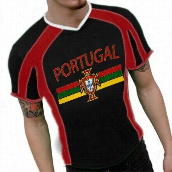 Portugal Vintage Shirld Internatioal Sport Tee