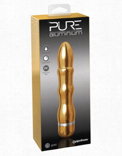 Pure Aluminium Large Gold Vibrator