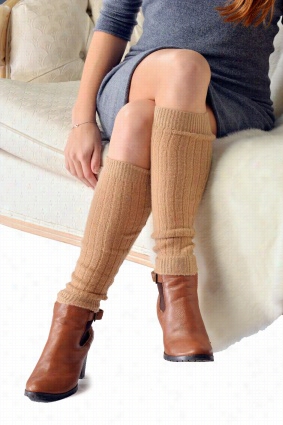 Pure Cashmere Leg Warmers