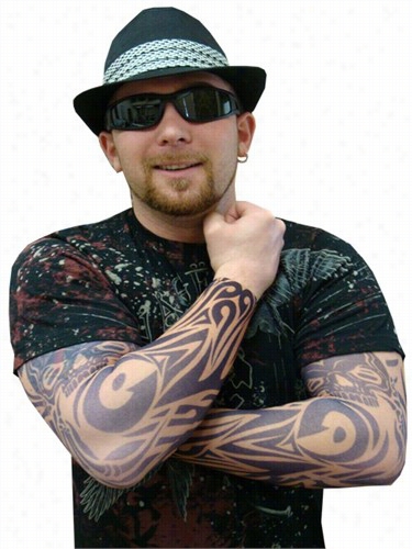 Tattoo Sleeves - Vodoo Spider Tattoo Sleeves ( Pair)