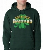 Lucky Bastard Irish Shamrock Hoodie