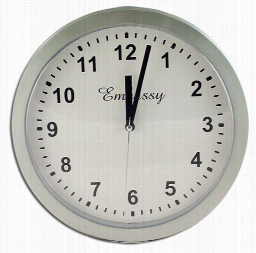 Wall Clock With Hidn Unharmed