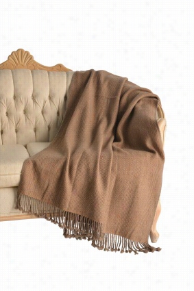 Yak Cas Hmree Nad Camel Wool Throw 50 X 7