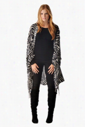 Zebra Print Cashmer Eshawl