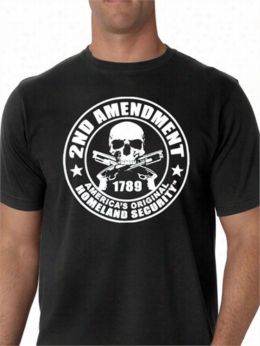 2nd Amendment Homeland Security Men's T-shirt