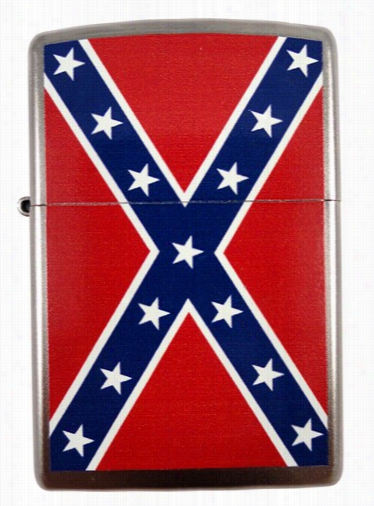 All Over Confederate Flag Zippo