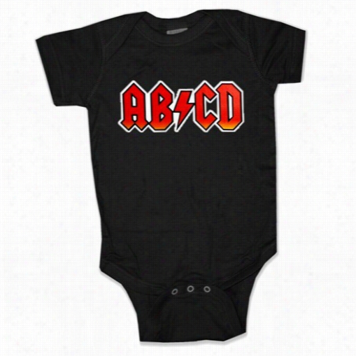 Baby Onesies - Ab/cd Rock & Turn Onesie