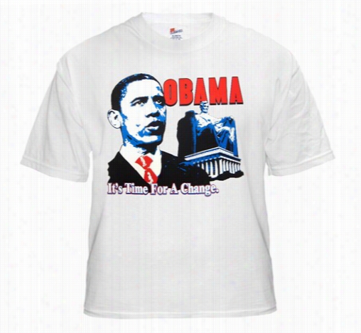 Barack Obama &quot;it's Time&quot; T-shirt