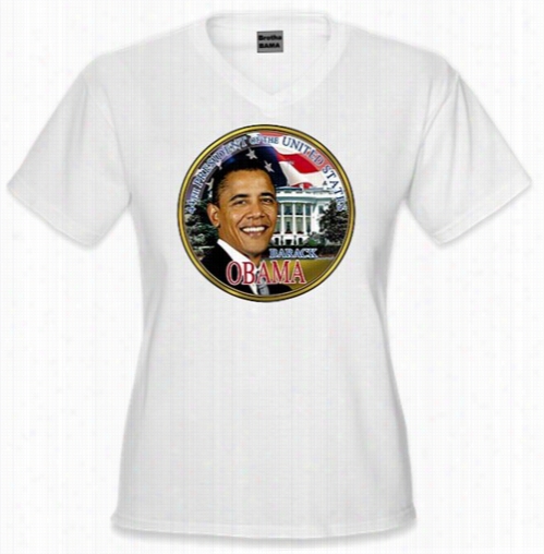 Barack Obama &quot;white House Glory&quot; Gilrs T-shiry