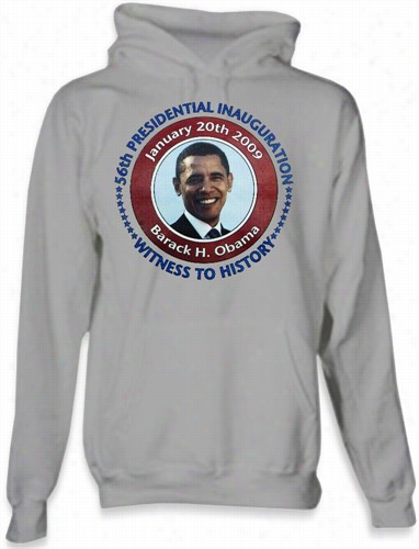 Barack Obama &ammp;quot;witness Historya∓quot; Hoodie