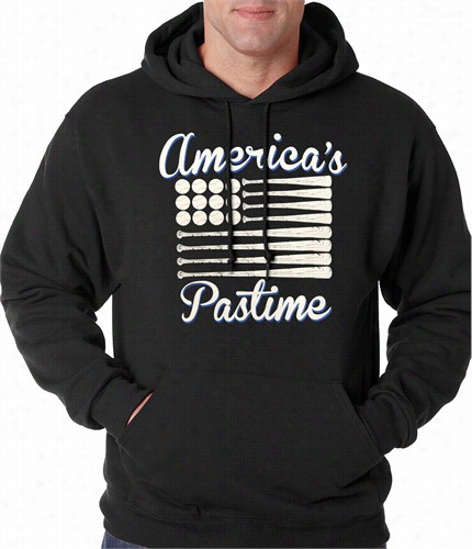 Basebapl America's Pastime Hoodie