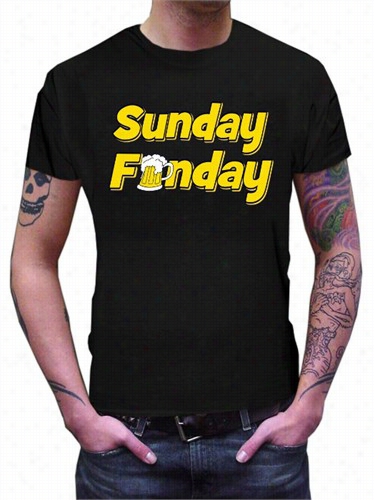 Beer Dr1nking Tees - Sunday Funday T-shirt