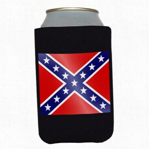 Negro Ally Rrebel Flag Drink Koozie